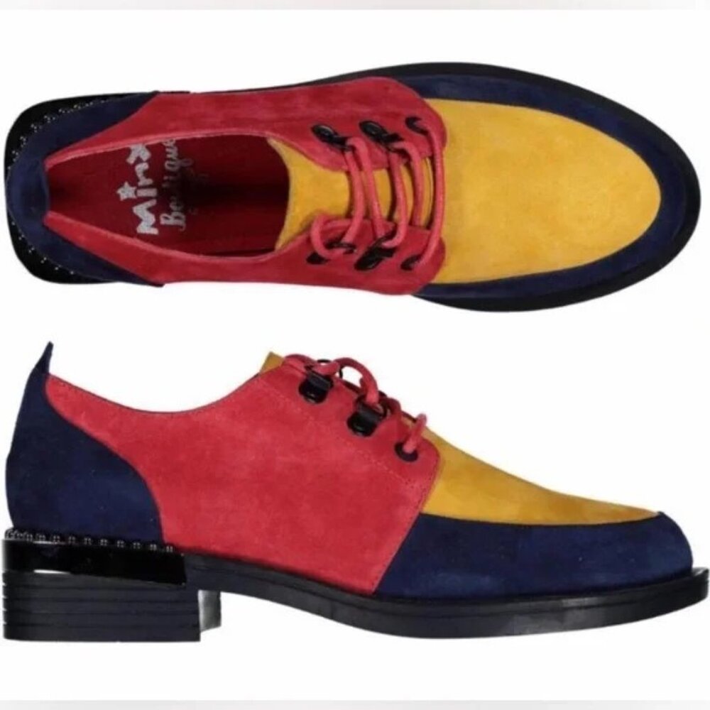 Minx Boutique | Marley Suede Lace Up Oxford Shoes